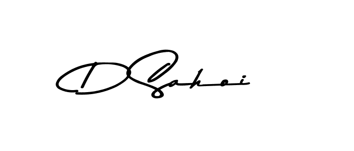 D Sahoi stylish signature style. Best Handwritten Sign (Asem Kandis PERSONAL USE) for my name. Handwritten Signature Collection Ideas for my name D Sahoi. D Sahoi signature style 9 images and pictures png