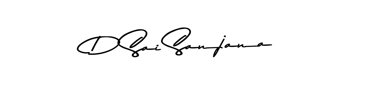 if you are searching for the best signature style for your name D Sai Sanjana. so please give up your signature search. here we have designed multiple signature styles  using Asem Kandis PERSONAL USE. D Sai Sanjana signature style 9 images and pictures png