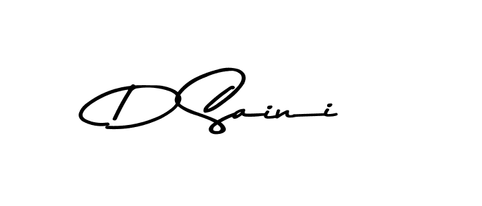 Use a signature maker to create a handwritten signature online. With this signature software, you can design (Asem Kandis PERSONAL USE) your own signature for name D Saini. D Saini signature style 9 images and pictures png