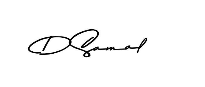 Similarly Asem Kandis PERSONAL USE is the best handwritten signature design. Signature creator online .You can use it as an online autograph creator for name D Samal. D Samal signature style 9 images and pictures png