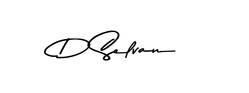 How to make D Selvan signature? Asem Kandis PERSONAL USE is a professional autograph style. Create handwritten signature for D Selvan name. D Selvan signature style 9 images and pictures png