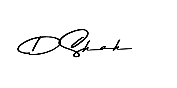 Create a beautiful signature design for name D Shah. With this signature (Asem Kandis PERSONAL USE) fonts, you can make a handwritten signature for free. D Shah signature style 9 images and pictures png