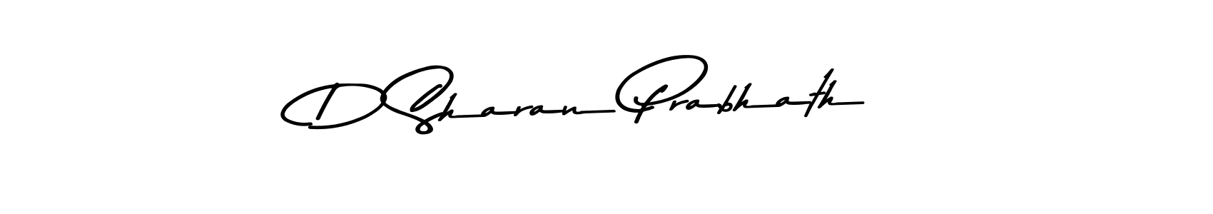 How to make D Sharan Prabhath signature? Asem Kandis PERSONAL USE is a professional autograph style. Create handwritten signature for D Sharan Prabhath name. D Sharan Prabhath signature style 9 images and pictures png