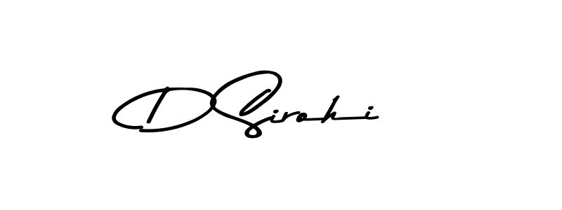 Similarly Asem Kandis PERSONAL USE is the best handwritten signature design. Signature creator online .You can use it as an online autograph creator for name D Sirohi. D Sirohi signature style 9 images and pictures png