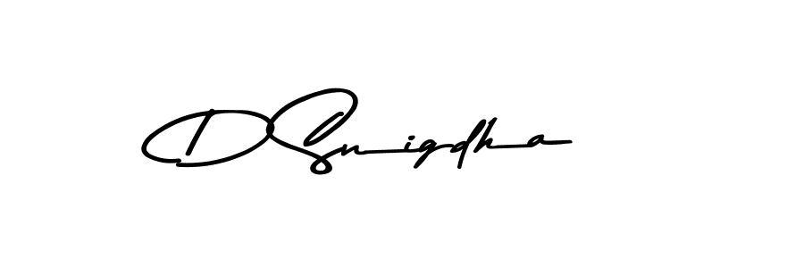 D Snigdha stylish signature style. Best Handwritten Sign (Asem Kandis PERSONAL USE) for my name. Handwritten Signature Collection Ideas for my name D Snigdha. D Snigdha signature style 9 images and pictures png