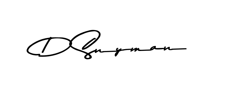 How to make D Snyman signature? Asem Kandis PERSONAL USE is a professional autograph style. Create handwritten signature for D Snyman name. D Snyman signature style 9 images and pictures png