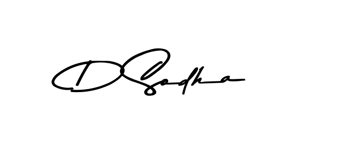 Create a beautiful signature design for name D Sodha. With this signature (Asem Kandis PERSONAL USE) fonts, you can make a handwritten signature for free. D Sodha signature style 9 images and pictures png