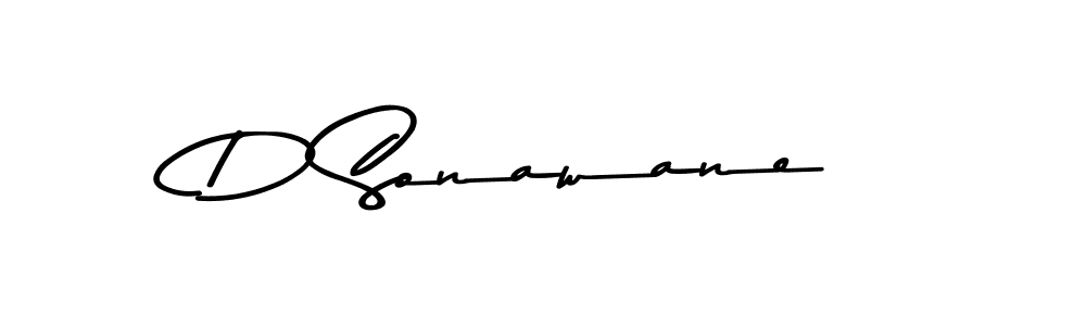 Design your own signature with our free online signature maker. With this signature software, you can create a handwritten (Asem Kandis PERSONAL USE) signature for name D Sonawane. D Sonawane signature style 9 images and pictures png