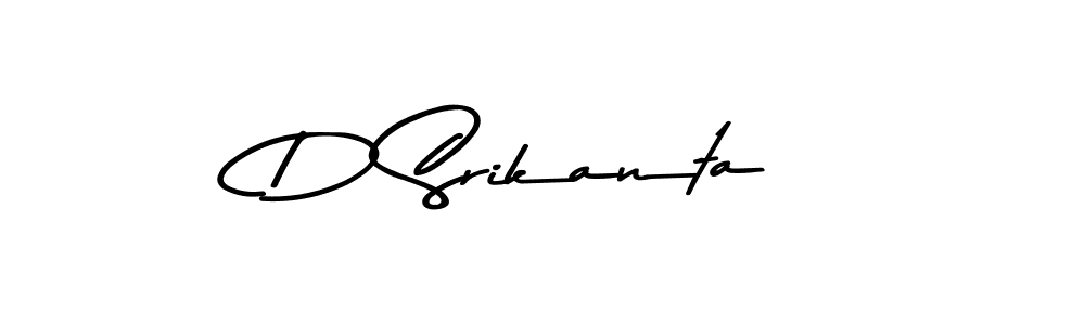 D Srikanta stylish signature style. Best Handwritten Sign (Asem Kandis PERSONAL USE) for my name. Handwritten Signature Collection Ideas for my name D Srikanta. D Srikanta signature style 9 images and pictures png