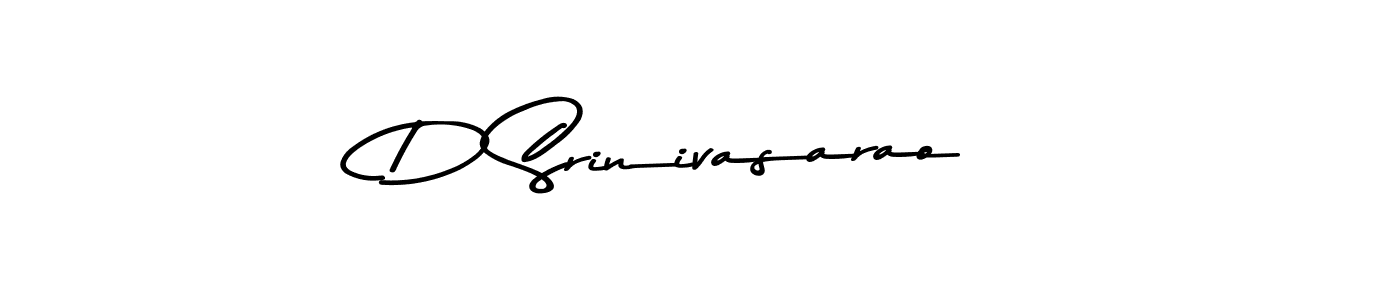 You should practise on your own different ways (Asem Kandis PERSONAL USE) to write your name (D Srinivasarao) in signature. don't let someone else do it for you. D Srinivasarao signature style 9 images and pictures png