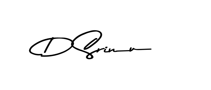 D Srinu stylish signature style. Best Handwritten Sign (Asem Kandis PERSONAL USE) for my name. Handwritten Signature Collection Ideas for my name D Srinu. D Srinu signature style 9 images and pictures png