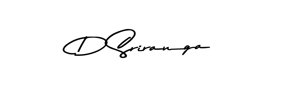Asem Kandis PERSONAL USE is a professional signature style that is perfect for those who want to add a touch of class to their signature. It is also a great choice for those who want to make their signature more unique. Get D Sriranga name to fancy signature for free. D Sriranga signature style 9 images and pictures png