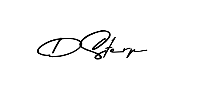 Also we have D Sterp name is the best signature style. Create professional handwritten signature collection using Asem Kandis PERSONAL USE autograph style. D Sterp signature style 9 images and pictures png