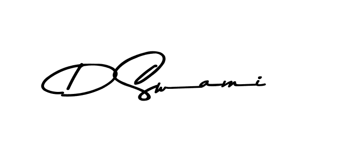 The best way (Asem Kandis PERSONAL USE) to make a short signature is to pick only two or three words in your name. The name D Swami include a total of six letters. For converting this name. D Swami signature style 9 images and pictures png