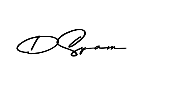 Make a beautiful signature design for name D Syam. Use this online signature maker to create a handwritten signature for free. D Syam signature style 9 images and pictures png