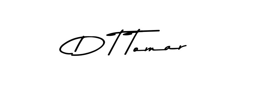 Use a signature maker to create a handwritten signature online. With this signature software, you can design (Asem Kandis PERSONAL USE) your own signature for name D T Tomar. D T Tomar signature style 9 images and pictures png