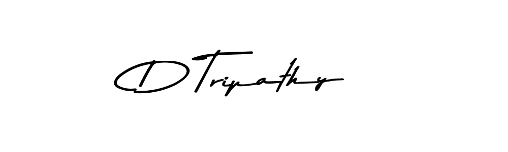 Use a signature maker to create a handwritten signature online. With this signature software, you can design (Asem Kandis PERSONAL USE) your own signature for name D Tripathy. D Tripathy signature style 9 images and pictures png