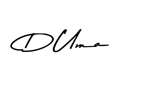 Similarly Asem Kandis PERSONAL USE is the best handwritten signature design. Signature creator online .You can use it as an online autograph creator for name D Uma. D Uma signature style 9 images and pictures png