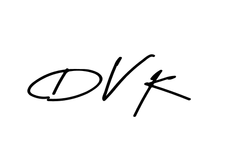 Use a signature maker to create a handwritten signature online. With this signature software, you can design (Asem Kandis PERSONAL USE) your own signature for name D V K. D V K signature style 9 images and pictures png