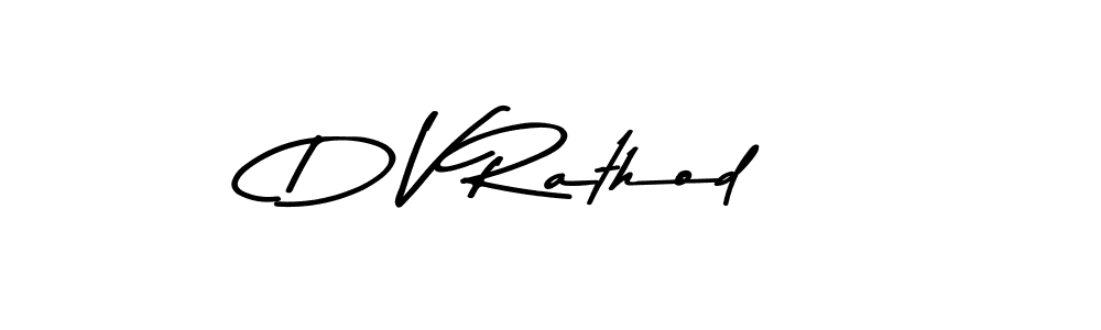 The best way (Asem Kandis PERSONAL USE) to make a short signature is to pick only two or three words in your name. The name D V Rathod include a total of six letters. For converting this name. D V Rathod signature style 9 images and pictures png