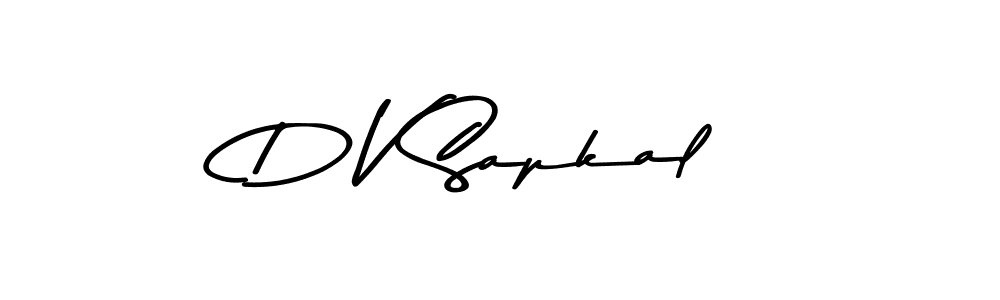 Best and Professional Signature Style for D V Sapkal. Asem Kandis PERSONAL USE Best Signature Style Collection. D V Sapkal signature style 9 images and pictures png