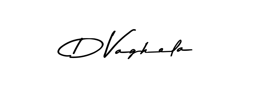 How to make D Vaghela signature? Asem Kandis PERSONAL USE is a professional autograph style. Create handwritten signature for D Vaghela name. D Vaghela signature style 9 images and pictures png