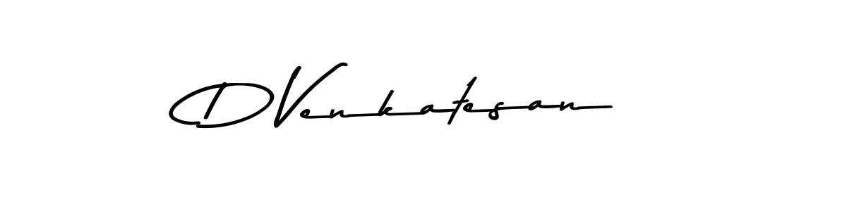 Use a signature maker to create a handwritten signature online. With this signature software, you can design (Asem Kandis PERSONAL USE) your own signature for name D Venkatesan. D Venkatesan signature style 9 images and pictures png