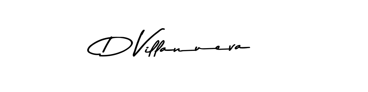 Also we have D Villanueva name is the best signature style. Create professional handwritten signature collection using Asem Kandis PERSONAL USE autograph style. D Villanueva signature style 9 images and pictures png