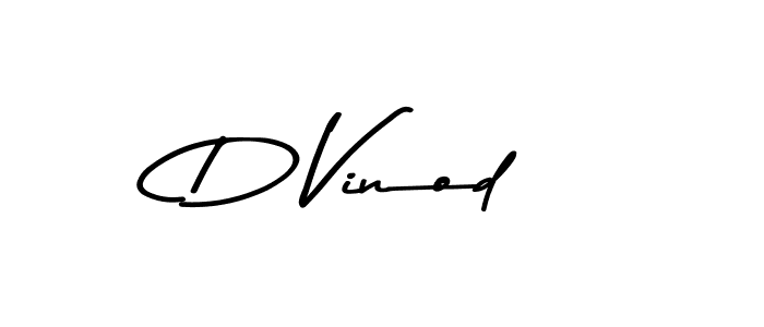 Use a signature maker to create a handwritten signature online. With this signature software, you can design (Asem Kandis PERSONAL USE) your own signature for name D Vinod. D Vinod signature style 9 images and pictures png