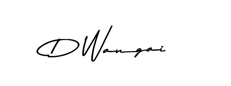 This is the best signature style for the D Wangai name. Also you like these signature font (Asem Kandis PERSONAL USE). Mix name signature. D Wangai signature style 9 images and pictures png