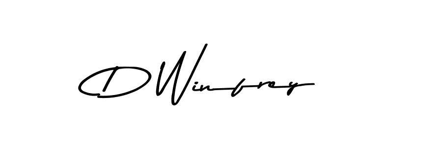 D Winfrey stylish signature style. Best Handwritten Sign (Asem Kandis PERSONAL USE) for my name. Handwritten Signature Collection Ideas for my name D Winfrey. D Winfrey signature style 9 images and pictures png