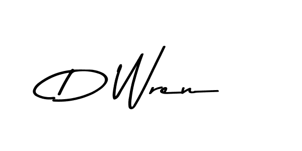 You should practise on your own different ways (Asem Kandis PERSONAL USE) to write your name (D Wren) in signature. don't let someone else do it for you. D Wren signature style 9 images and pictures png