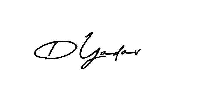Also we have D Yadav name is the best signature style. Create professional handwritten signature collection using Asem Kandis PERSONAL USE autograph style. D Yadav signature style 9 images and pictures png