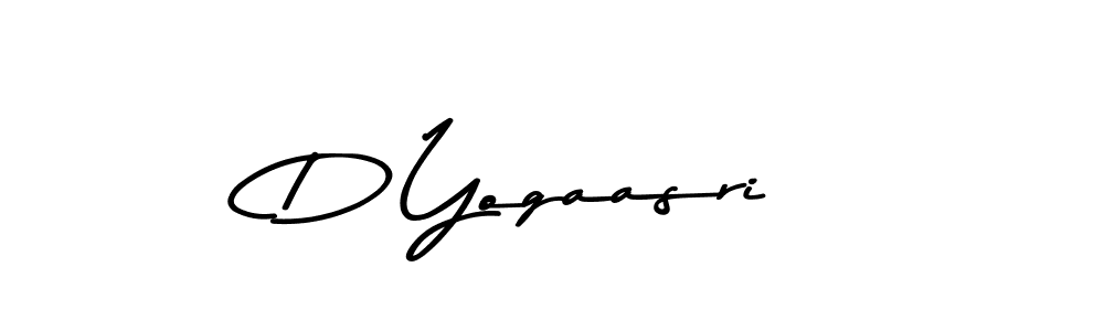 You should practise on your own different ways (Asem Kandis PERSONAL USE) to write your name (D Yogaasri) in signature. don't let someone else do it for you. D Yogaasri signature style 9 images and pictures png