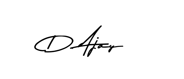 Also You can easily find your signature by using the search form. We will create D. Ajay name handwritten signature images for you free of cost using Asem Kandis PERSONAL USE sign style. D. Ajay signature style 9 images and pictures png