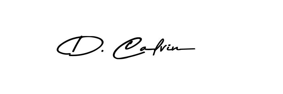 Create a beautiful signature design for name D. Calvin. With this signature (Asem Kandis PERSONAL USE) fonts, you can make a handwritten signature for free. D. Calvin signature style 9 images and pictures png