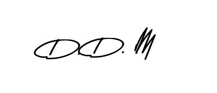 Make a beautiful signature design for name D. D. M. With this signature (Asem Kandis PERSONAL USE) style, you can create a handwritten signature for free. D. D. M signature style 9 images and pictures png