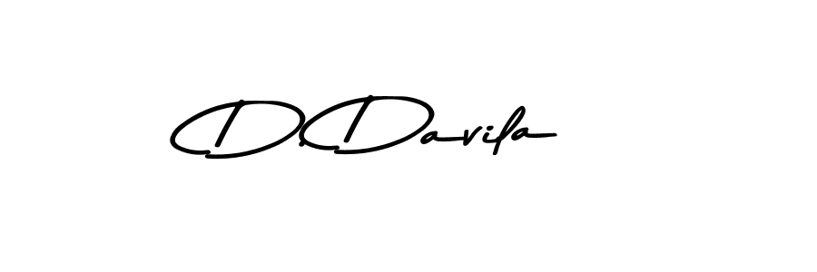 This is the best signature style for the D. Davila name. Also you like these signature font (Asem Kandis PERSONAL USE). Mix name signature. D. Davila signature style 9 images and pictures png