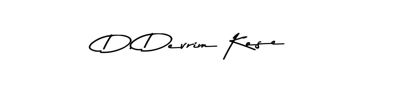 Similarly Asem Kandis PERSONAL USE is the best handwritten signature design. Signature creator online .You can use it as an online autograph creator for name D. Devrim Kose. D. Devrim Kose signature style 9 images and pictures png