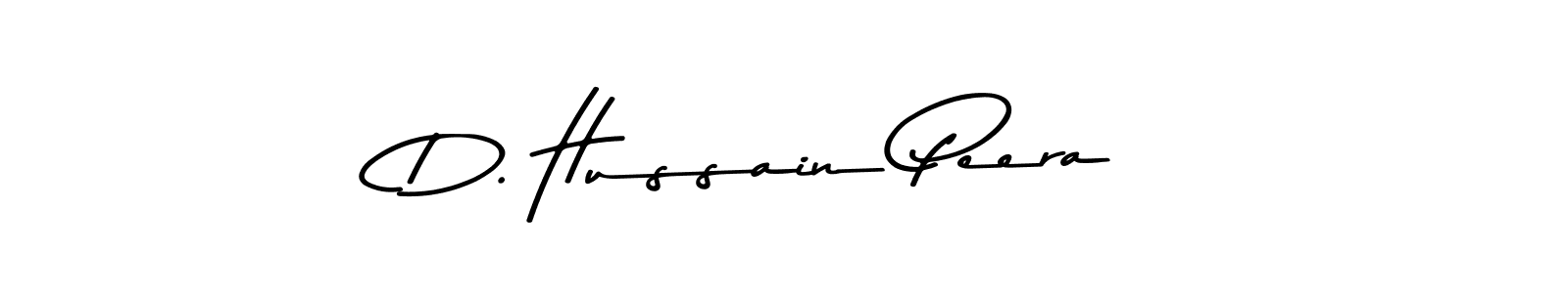 You can use this online signature creator to create a handwritten signature for the name D. Hussain Peera. This is the best online autograph maker. D. Hussain Peera signature style 9 images and pictures png