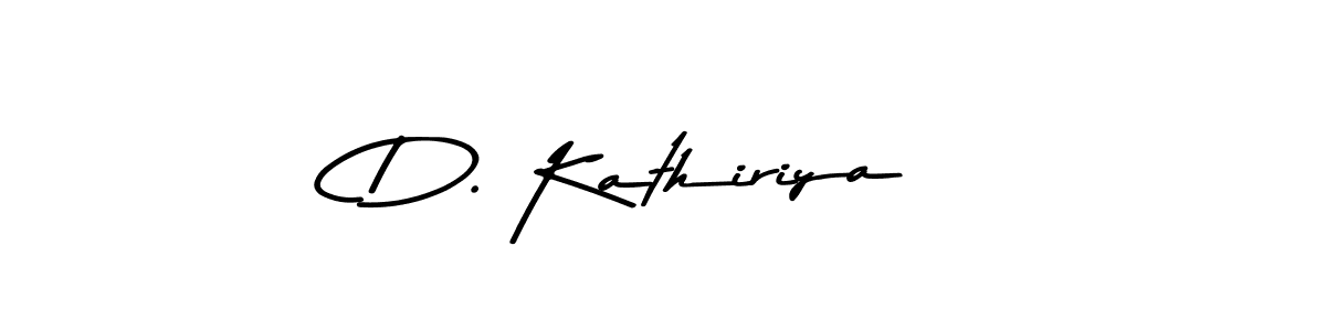 This is the best signature style for the D. Kathiriya name. Also you like these signature font (Asem Kandis PERSONAL USE). Mix name signature. D. Kathiriya signature style 9 images and pictures png