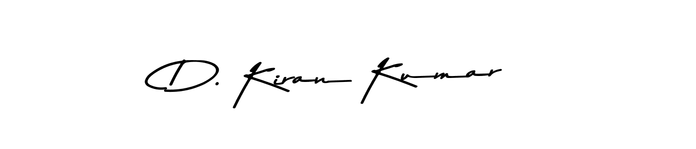 Design your own signature with our free online signature maker. With this signature software, you can create a handwritten (Asem Kandis PERSONAL USE) signature for name D. Kiran Kumar. D. Kiran Kumar signature style 9 images and pictures png