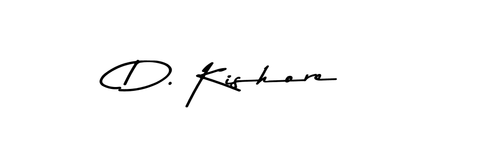 How to make D. Kishore signature? Asem Kandis PERSONAL USE is a professional autograph style. Create handwritten signature for D. Kishore name. D. Kishore signature style 9 images and pictures png