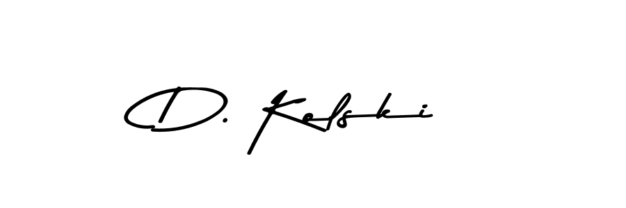 D. Kolski stylish signature style. Best Handwritten Sign (Asem Kandis PERSONAL USE) for my name. Handwritten Signature Collection Ideas for my name D. Kolski. D. Kolski signature style 9 images and pictures png