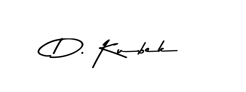 D. Kubek stylish signature style. Best Handwritten Sign (Asem Kandis PERSONAL USE) for my name. Handwritten Signature Collection Ideas for my name D. Kubek. D. Kubek signature style 9 images and pictures png