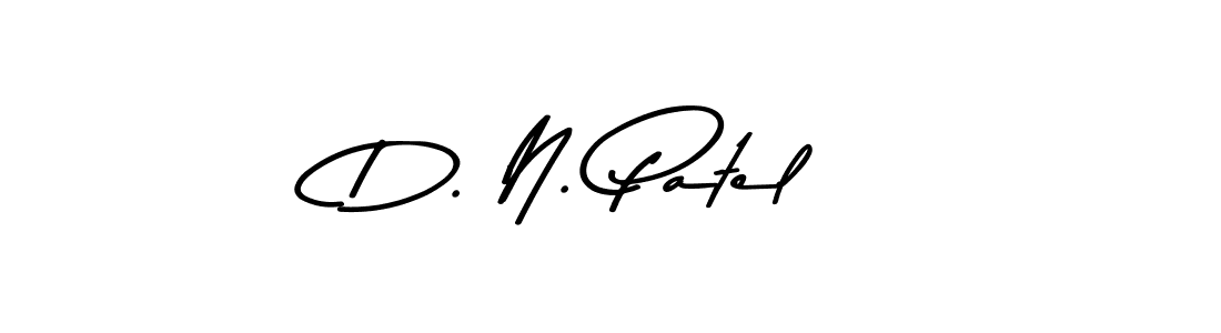 Design your own signature with our free online signature maker. With this signature software, you can create a handwritten (Asem Kandis PERSONAL USE) signature for name D. N. Patel. D. N. Patel signature style 9 images and pictures png