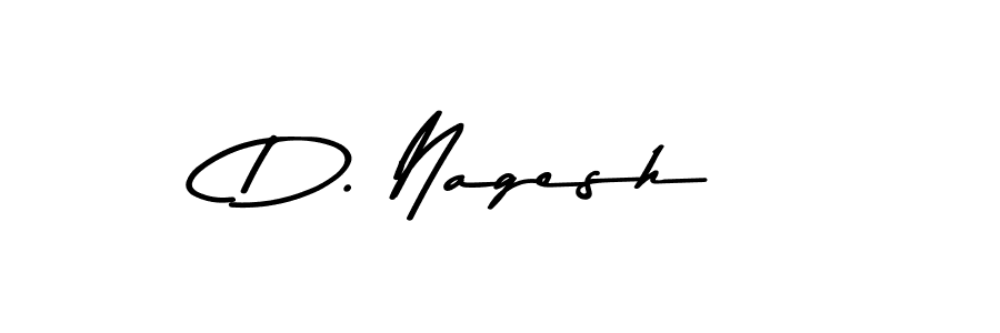 Design your own signature with our free online signature maker. With this signature software, you can create a handwritten (Asem Kandis PERSONAL USE) signature for name D. Nagesh. D. Nagesh signature style 9 images and pictures png