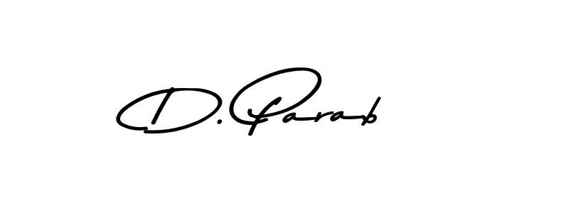 Best and Professional Signature Style for D. Parab. Asem Kandis PERSONAL USE Best Signature Style Collection. D. Parab signature style 9 images and pictures png