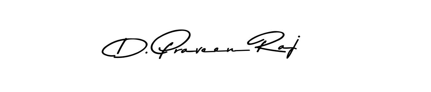 How to make D. Praveen Raj signature? Asem Kandis PERSONAL USE is a professional autograph style. Create handwritten signature for D. Praveen Raj name. D. Praveen Raj signature style 9 images and pictures png