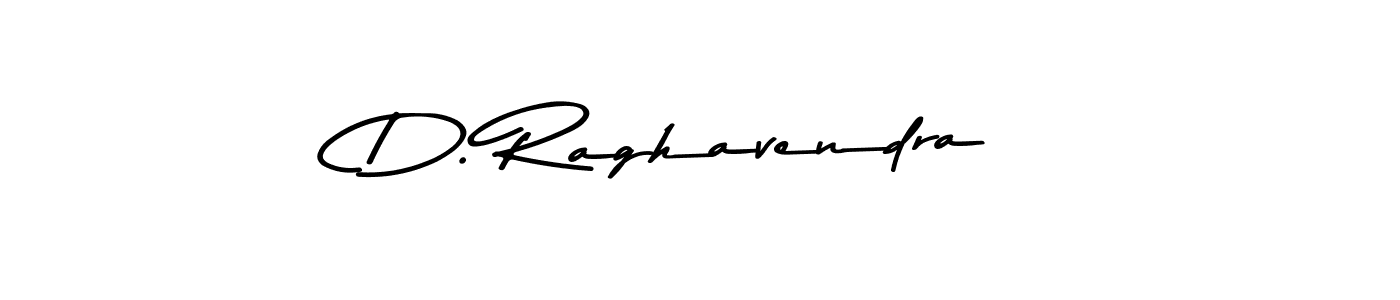 Make a beautiful signature design for name D. Raghavendra. With this signature (Asem Kandis PERSONAL USE) style, you can create a handwritten signature for free. D. Raghavendra signature style 9 images and pictures png